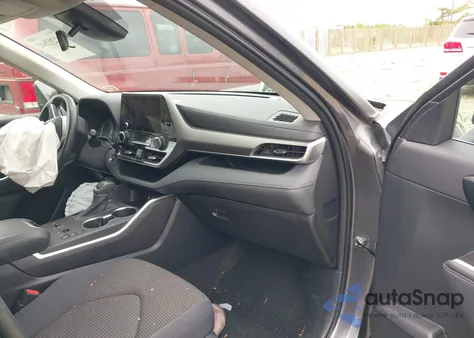 2023 Toyota Highlander Hybrid Le from USA, damaged, VIN 5TDZARAH3PS526191